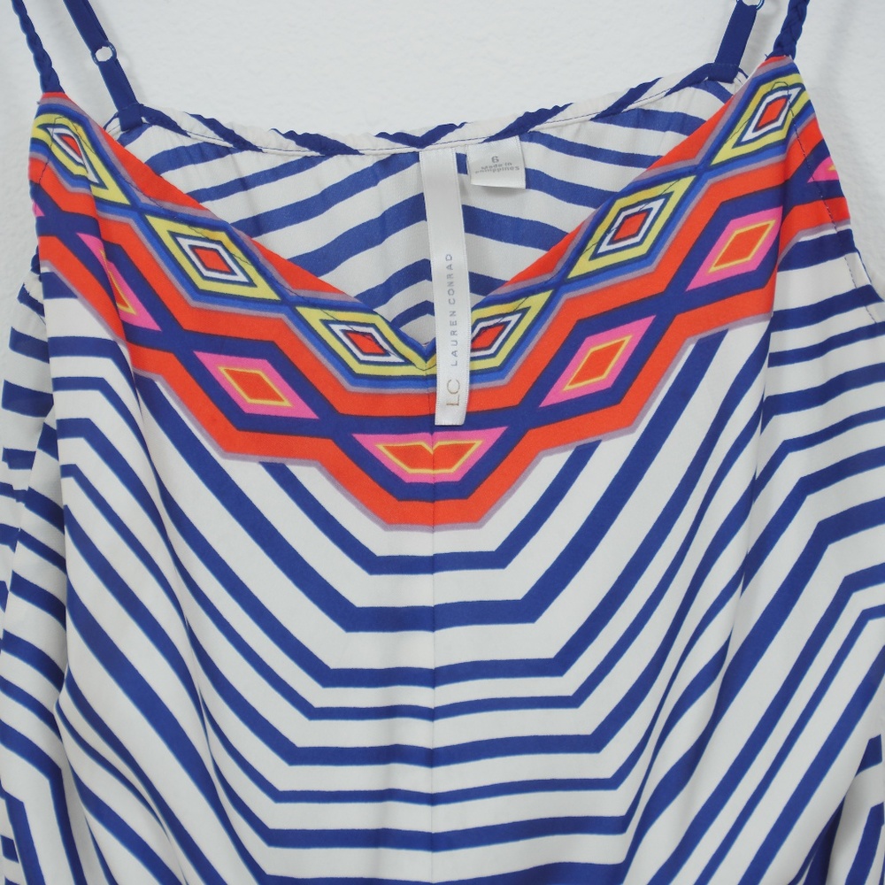 Lauren Conrad ethnic print boho party  dress - Picture 3 of 5